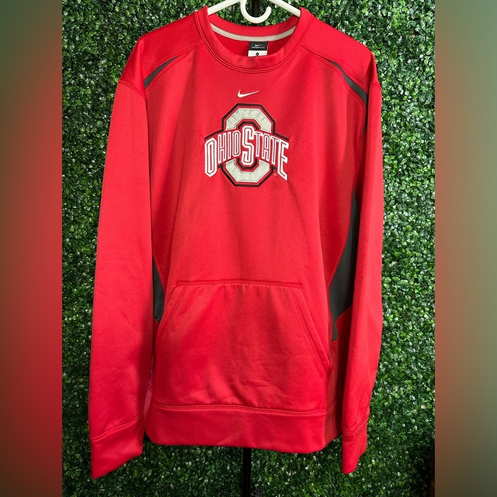 Men’s Nike Ohio State Buckeyes Therma-Fit Pullover